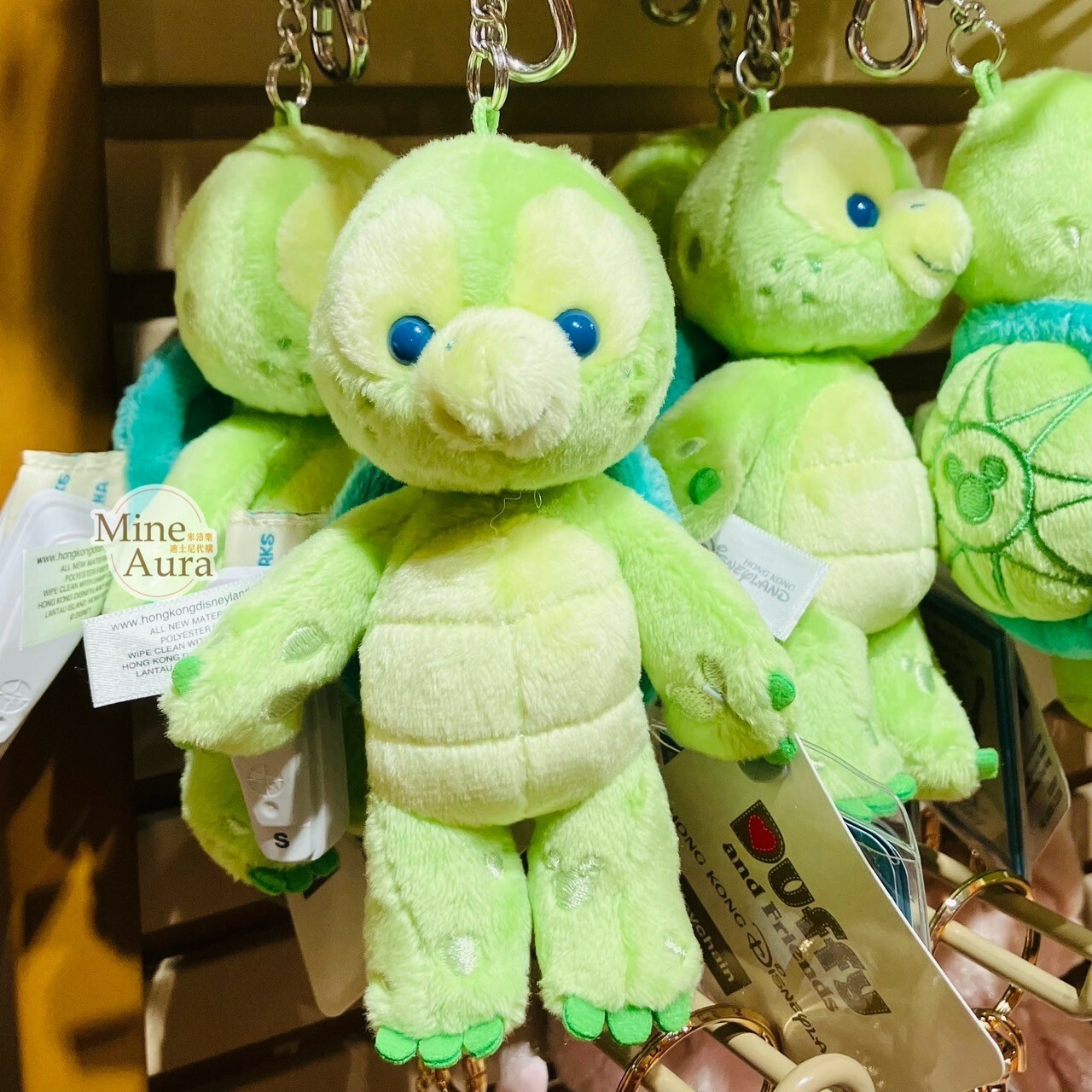 奧樂米拉 海龜 OluMel 站姿 吊飾 鑰匙圈 -香港迪士尼樂園