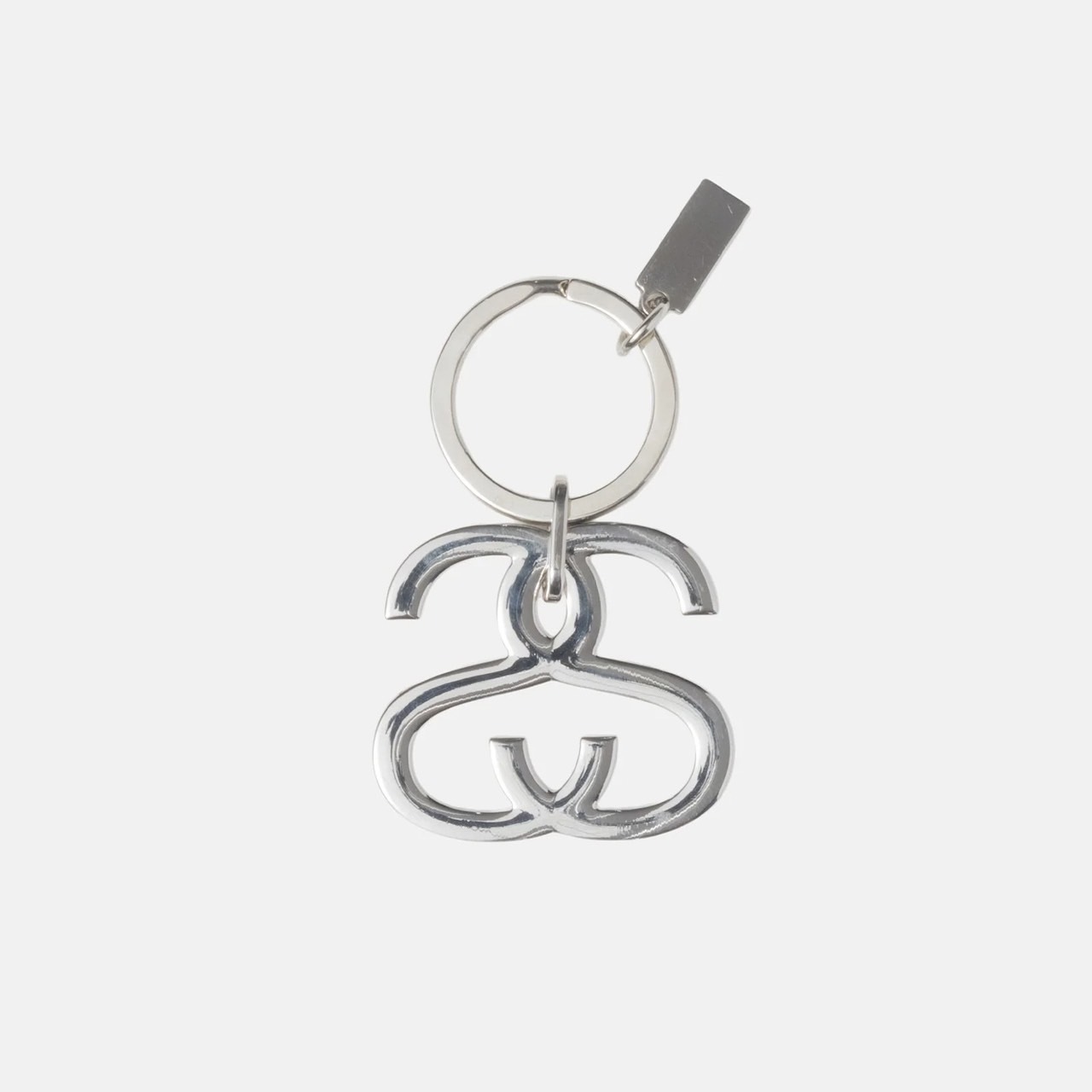 STUSSY SS LINK KEYCHAIN 雙S 鑰匙圈吊飾