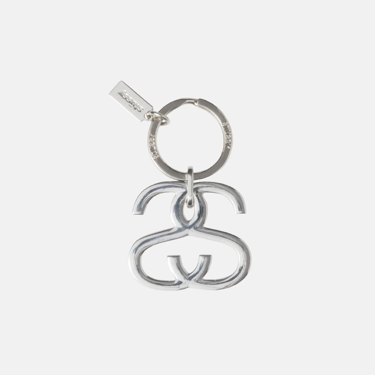 STUSSY SS LINK KEYCHAIN 雙S 鑰匙圈 吊飾