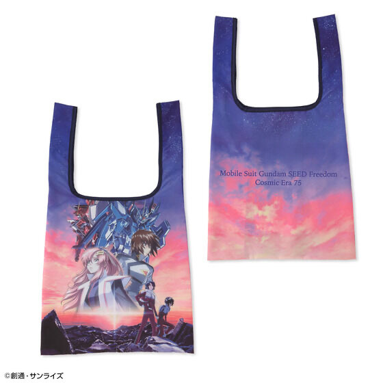 Pbandai 預訂2024/4月 STRICT-G『機動戦士ガンダムSEED FREEDOM』エコバッグ メインビジュアル