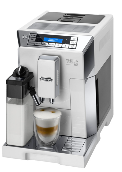 【Delonghi 迪朗奇】 ELETTA ECAM 45.760.W 全自動義式咖啡機 拿鐵拉花首選 (時尚白)