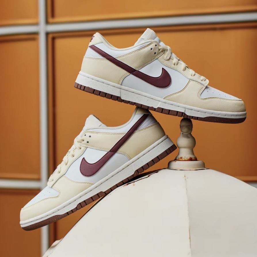 Nike Dunk Low Next Nature 奶油紅棕 榛果 焦糖底 女鞋