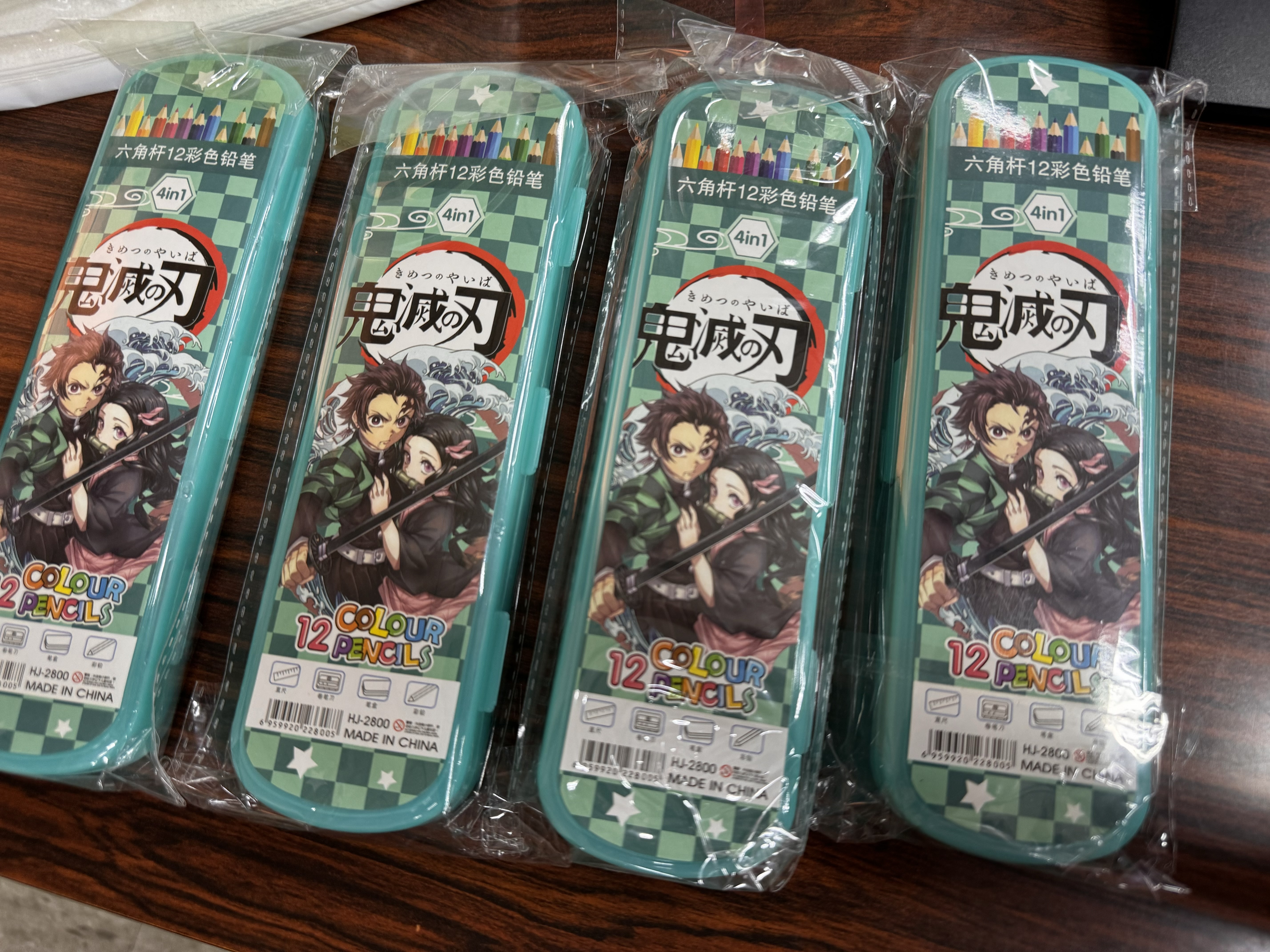 台中院｜知名動畫色鉛筆組(3入)