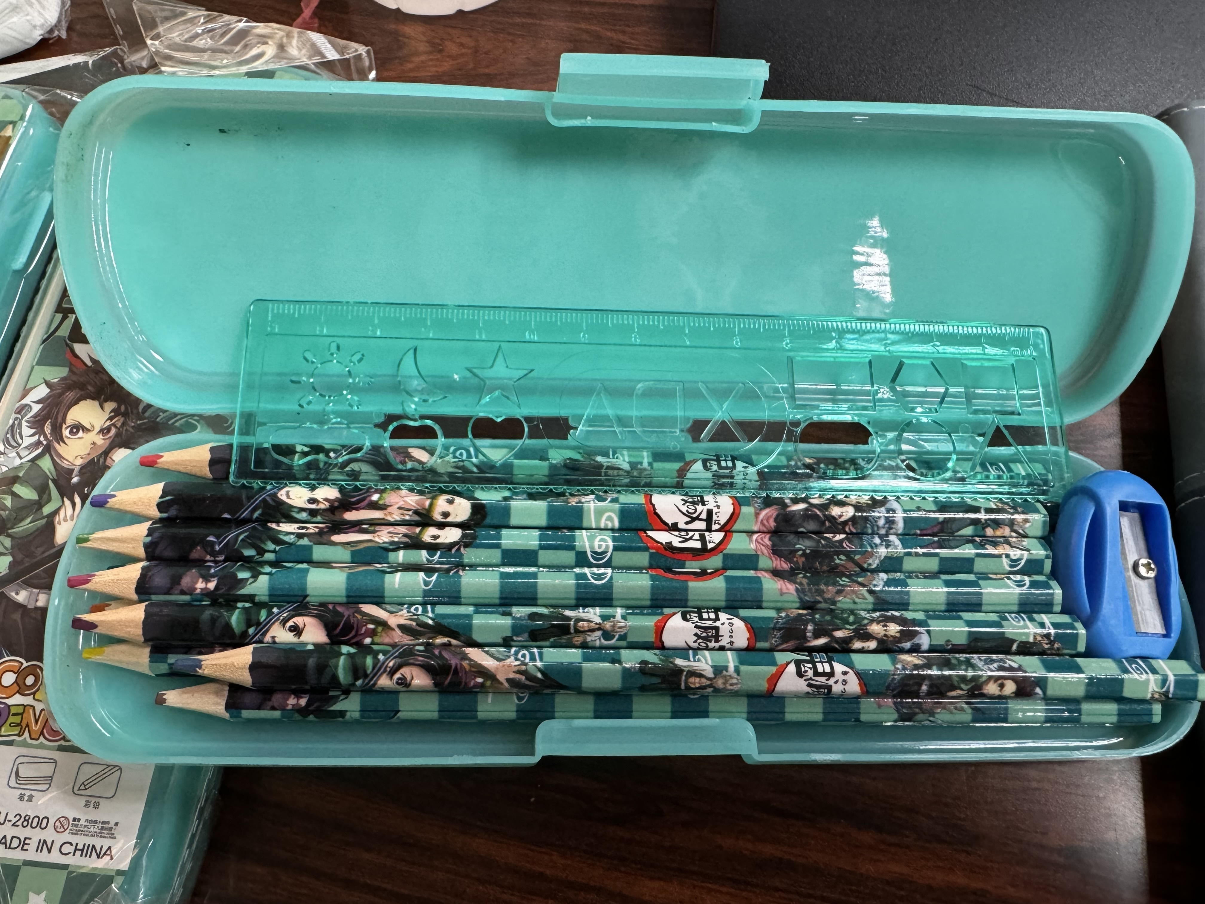 台中院｜知名動畫色鉛筆組(3入)