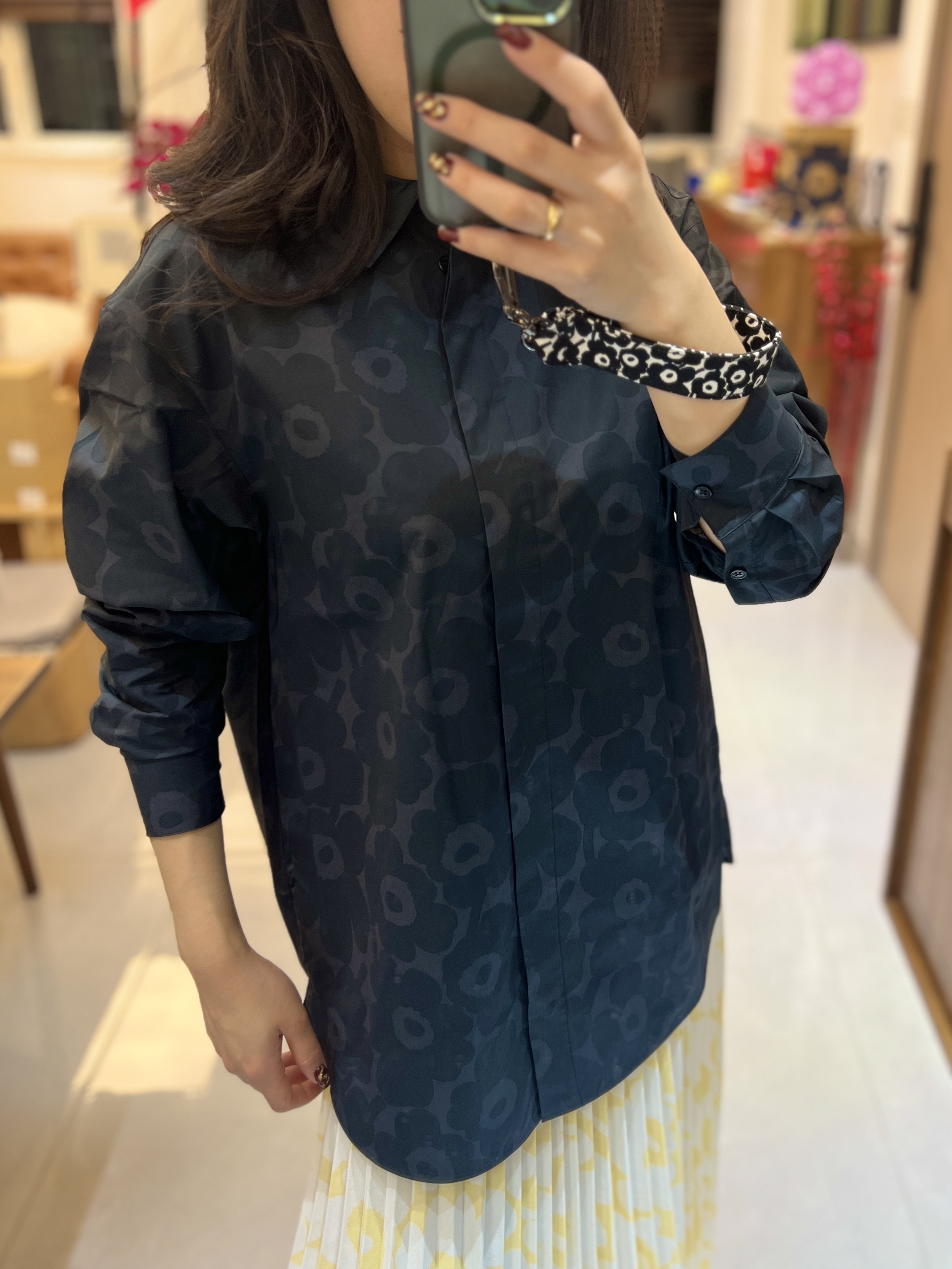 代購現貨 | 灰黑色unikko恤衫 | Ruoste mini unikko shirt