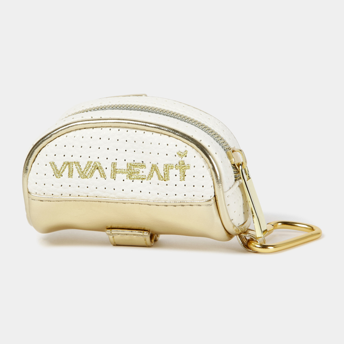 女士-金屬感皮革小球袋