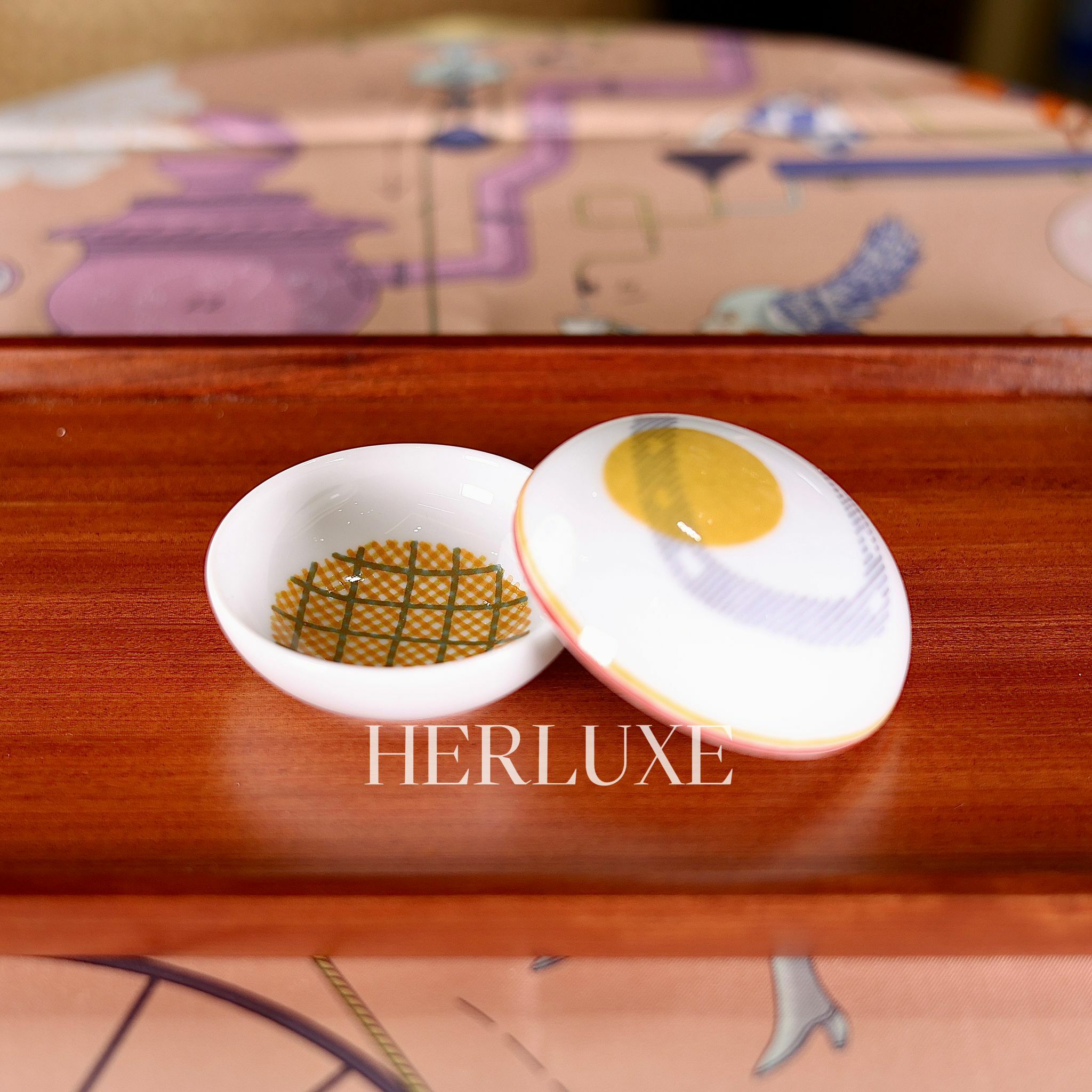 Hermes sellier 24 rue du faubourg saint honore 醬油碟