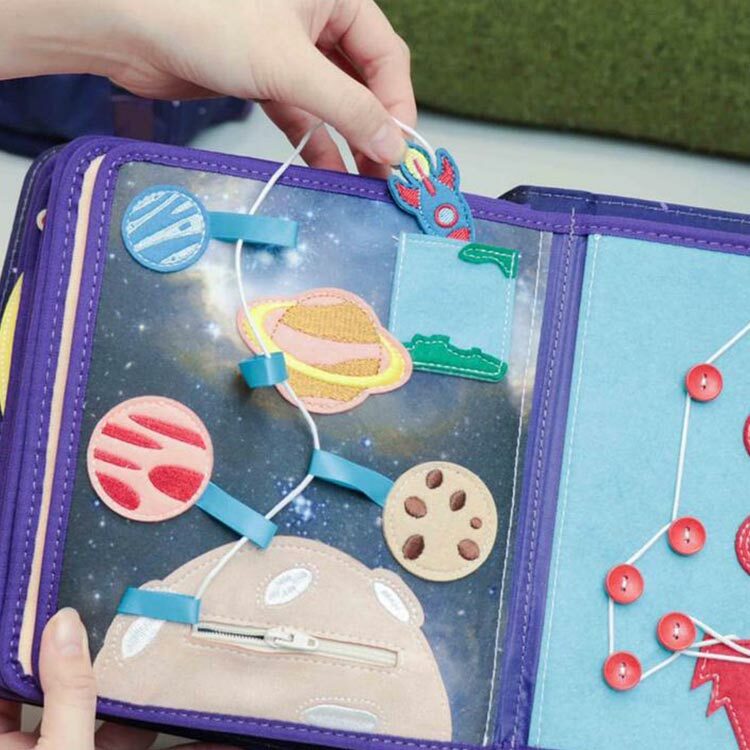 My First Book蒙特梭利寶寶布書-第三冊-宇宙探索篇[星空限量款](4Y+)