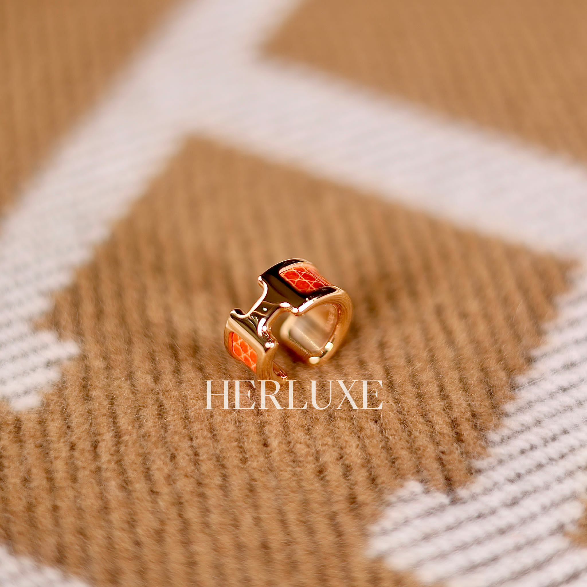 耳骨扣 Bijou d’oreille olympe pm orange poppy cd  niloticus mat