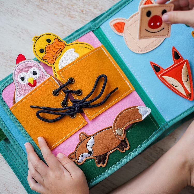 My First Book蒙特梭利寶寶布書-第六冊-童話故事篇(0-3Y)