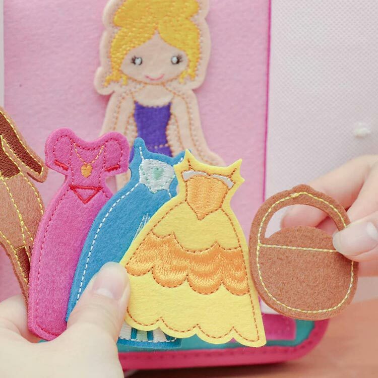 My First Book蒙特梭利寶寶布書-特別冊-勇敢公主篇(2-6Y)