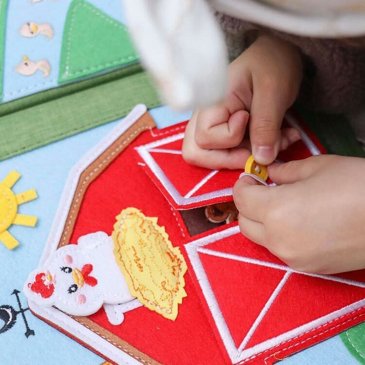 My First Book蒙特梭利寶寶布書-忙碌農場篇(2Y+)