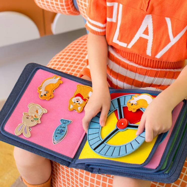 My First Book蒙特梭利寶寶布書-動物冊-柴犬篇(0-3Y)