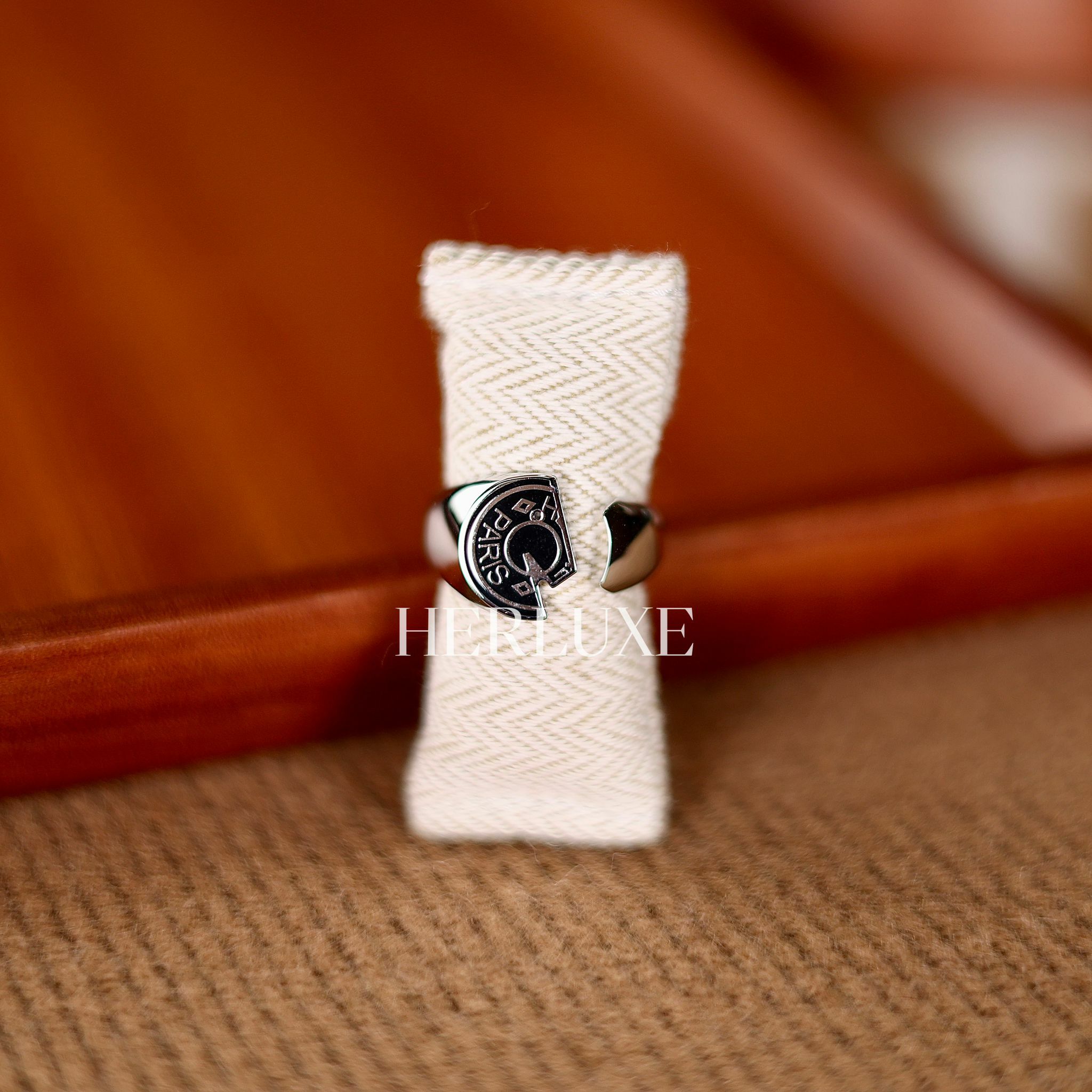 Carrousel ring noir size 58