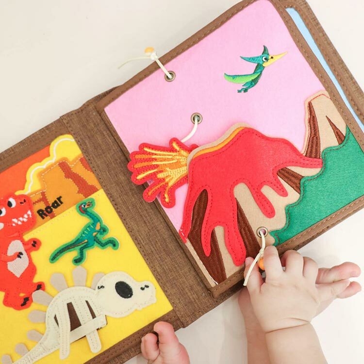 My First Book蒙特梭利寶寶布書-T Rex恐龍冊(1Y+)