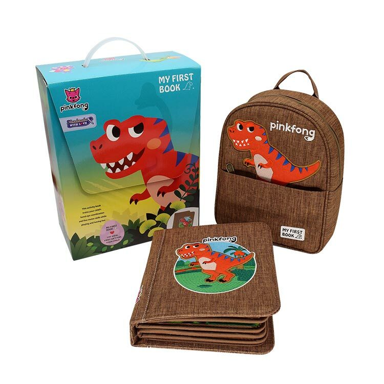 My First Book蒙特梭利寶寶布書-T Rex恐龍冊(1Y+)