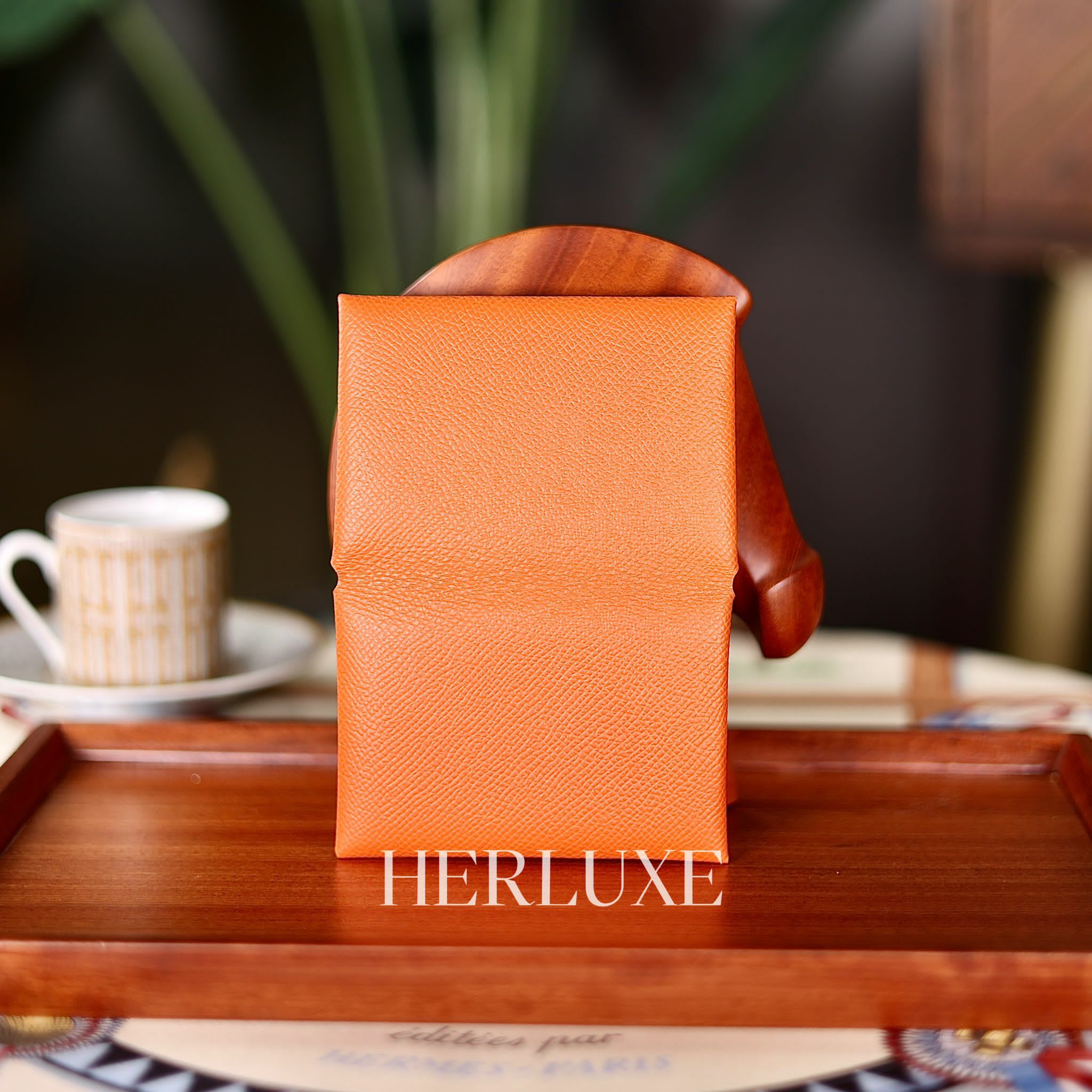 Calvi duo card holder R1 terre battue epsom