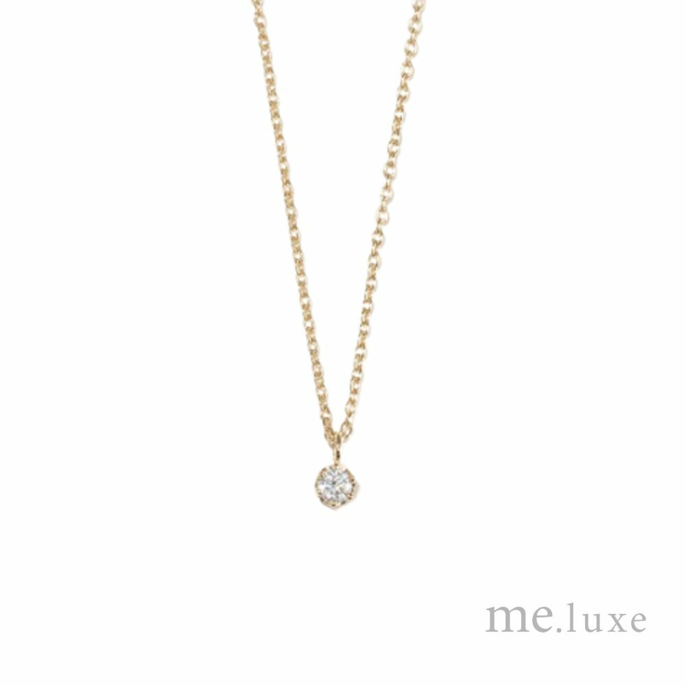 【me.luxe】SV六爪鋯石滑動銀鍊