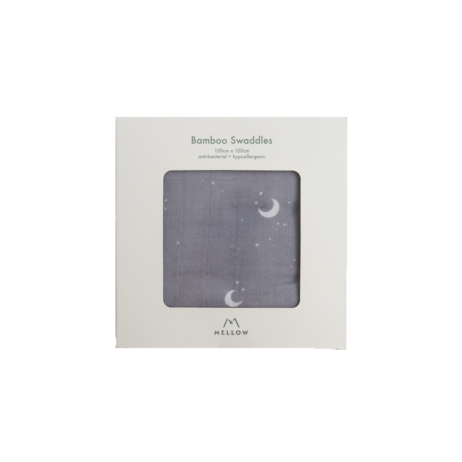 柔軟竹包被 - 月亮