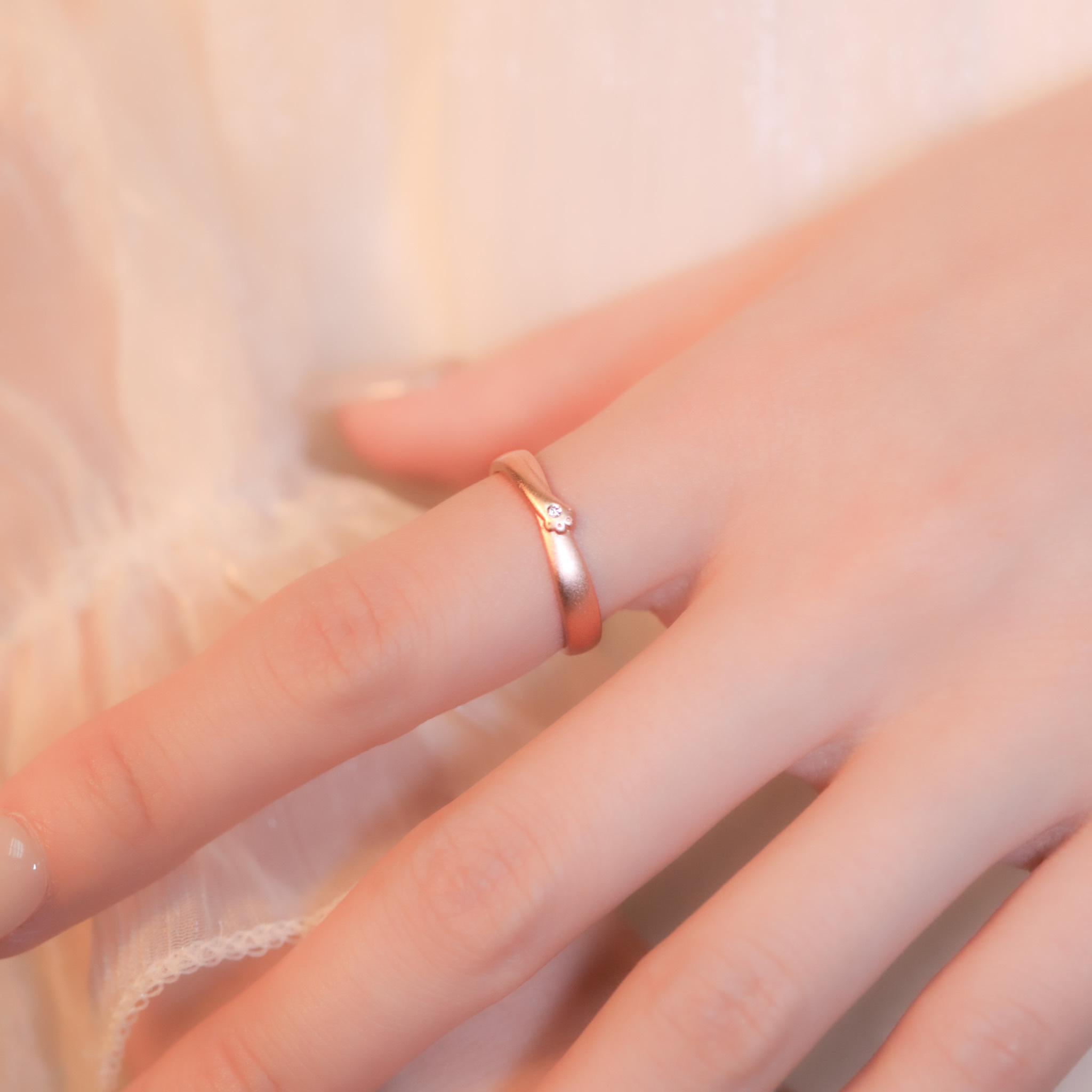 | 925純銀・玫瑰金 | 趣緻貓咪戒指 | RI0631 |