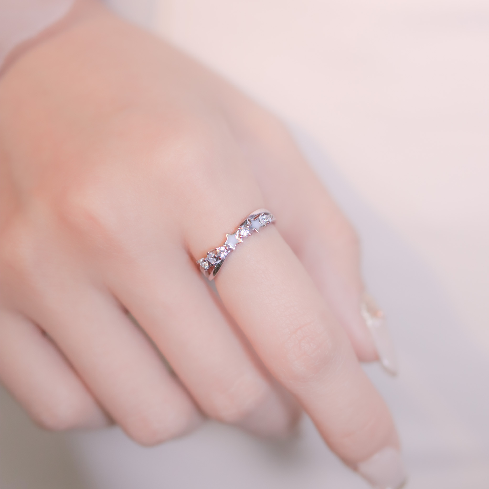 | 925純銀 | 星空下的我們戒指 | RI0518 |