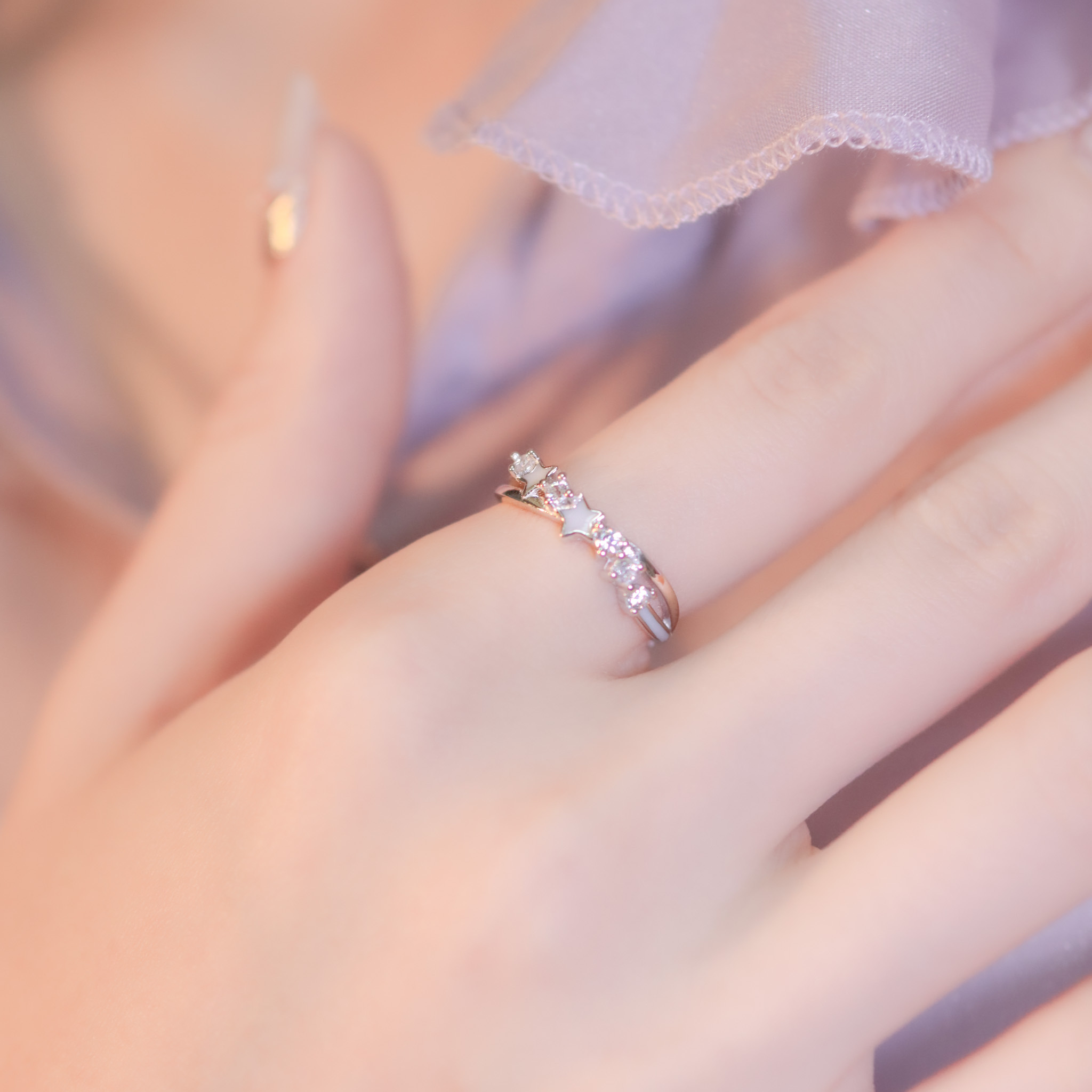 | 925純銀 | 星空下的我們戒指 | RI0518 |