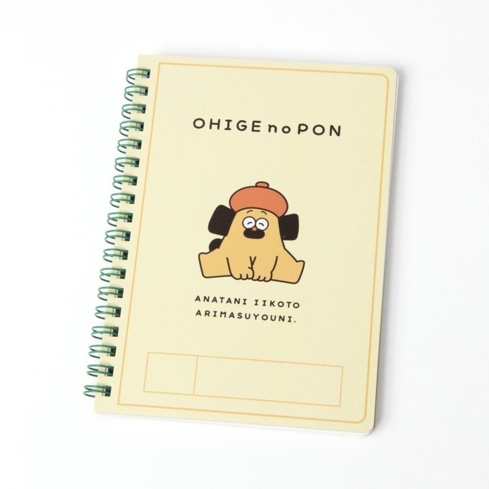 【胡子碰碰】B6 網格筆記本（兩款）