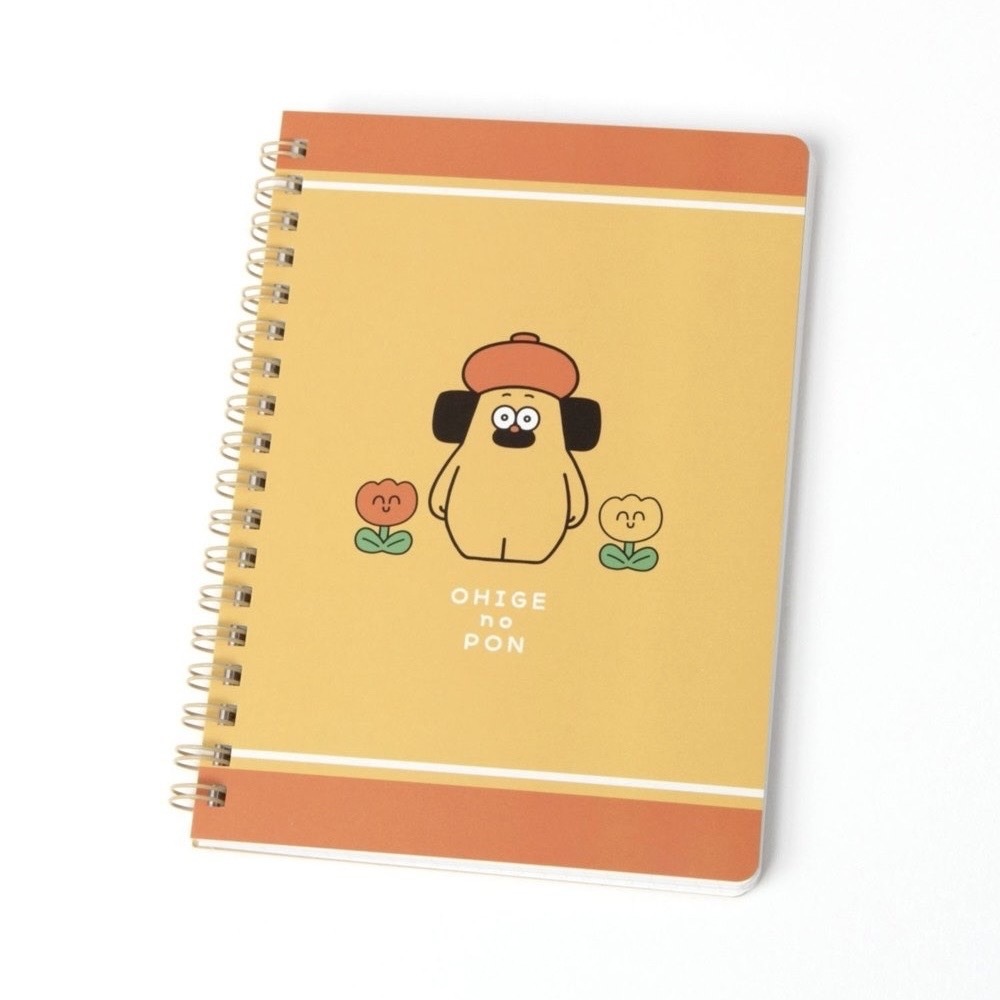 【胡子碰碰】B6 網格筆記本（兩款）