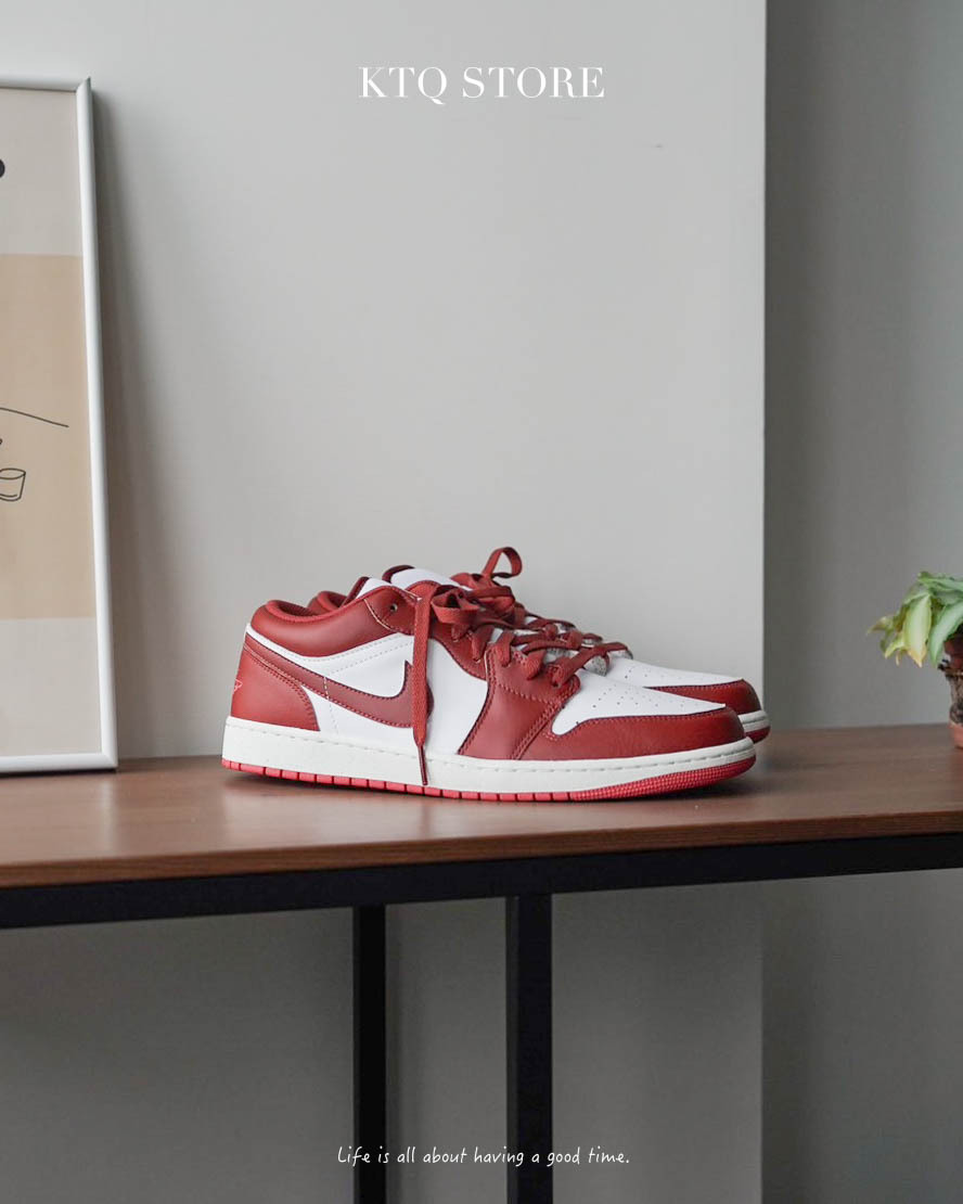 KTQ STORE ‧  Air Jordan 1 Low "Dune Red" 沙丘紅男女 FJ3465-160 FJ3459-160