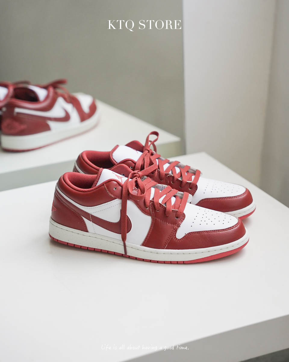 KTQ STORE ‧  Air Jordan 1 Low "Dune Red" 沙丘紅男女 FJ3465-160 FJ3459-160