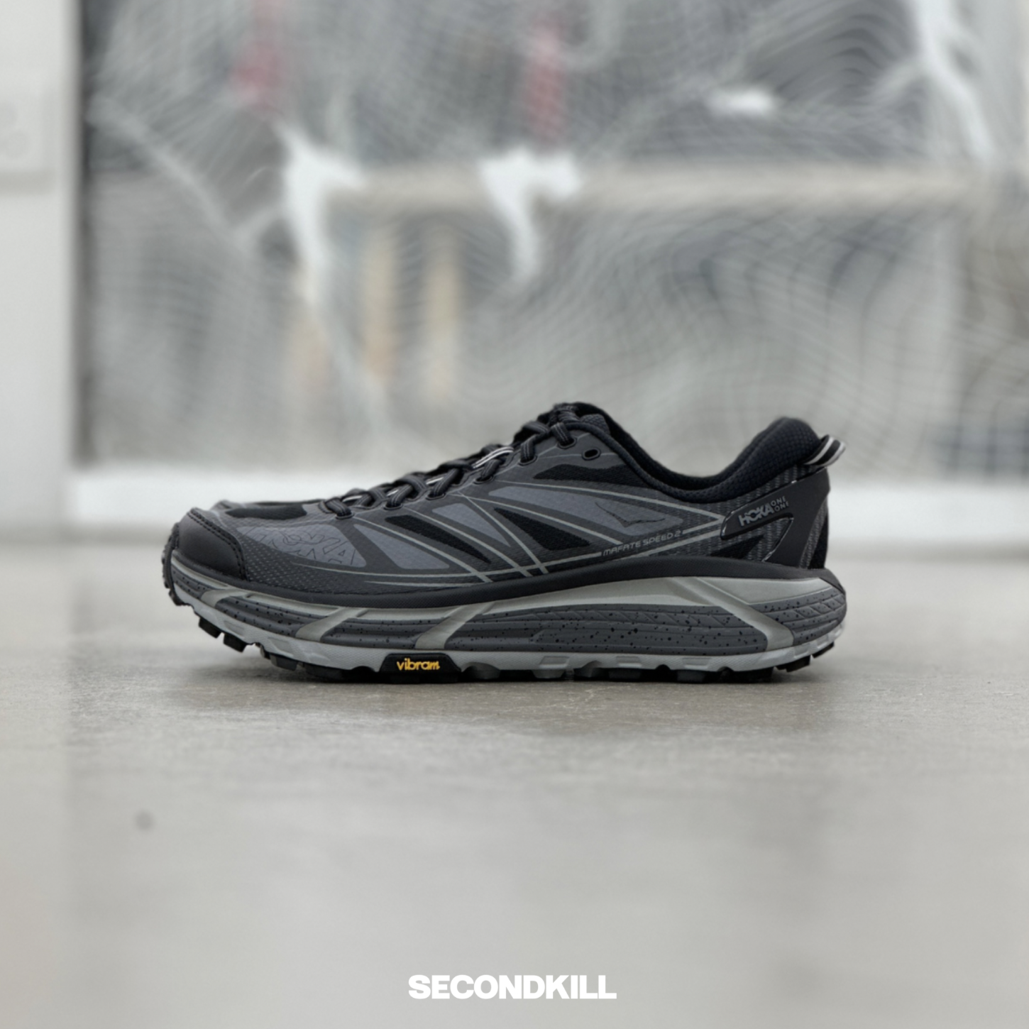 Hoka Mafate Speed 2 Black Castlerock | 1126851