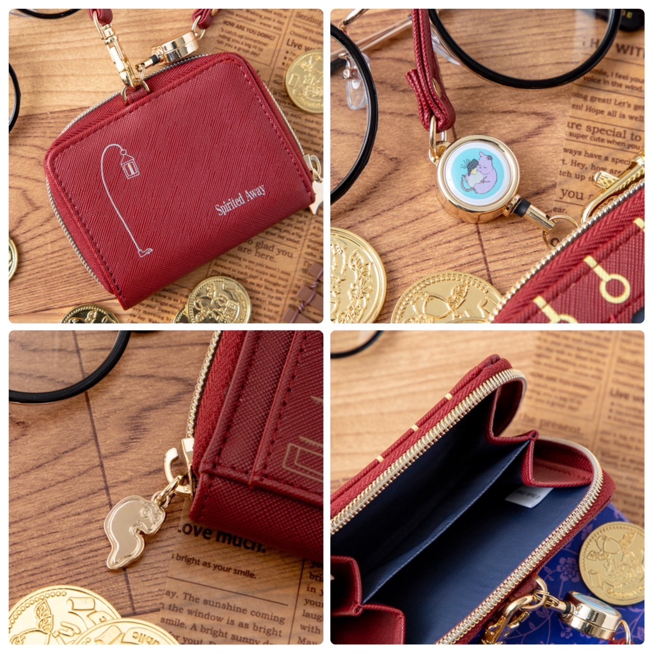 宮崎駿伸縮零錢包