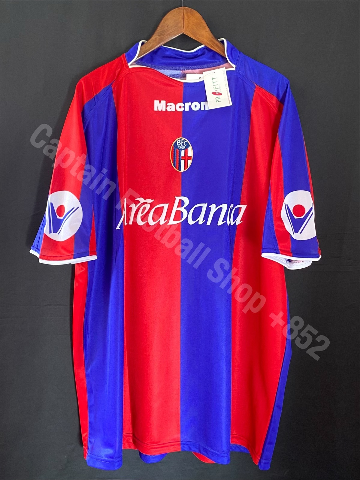 (BNWT) Bologna 2003-2004 Macron Home Shirt #16 NAKATA