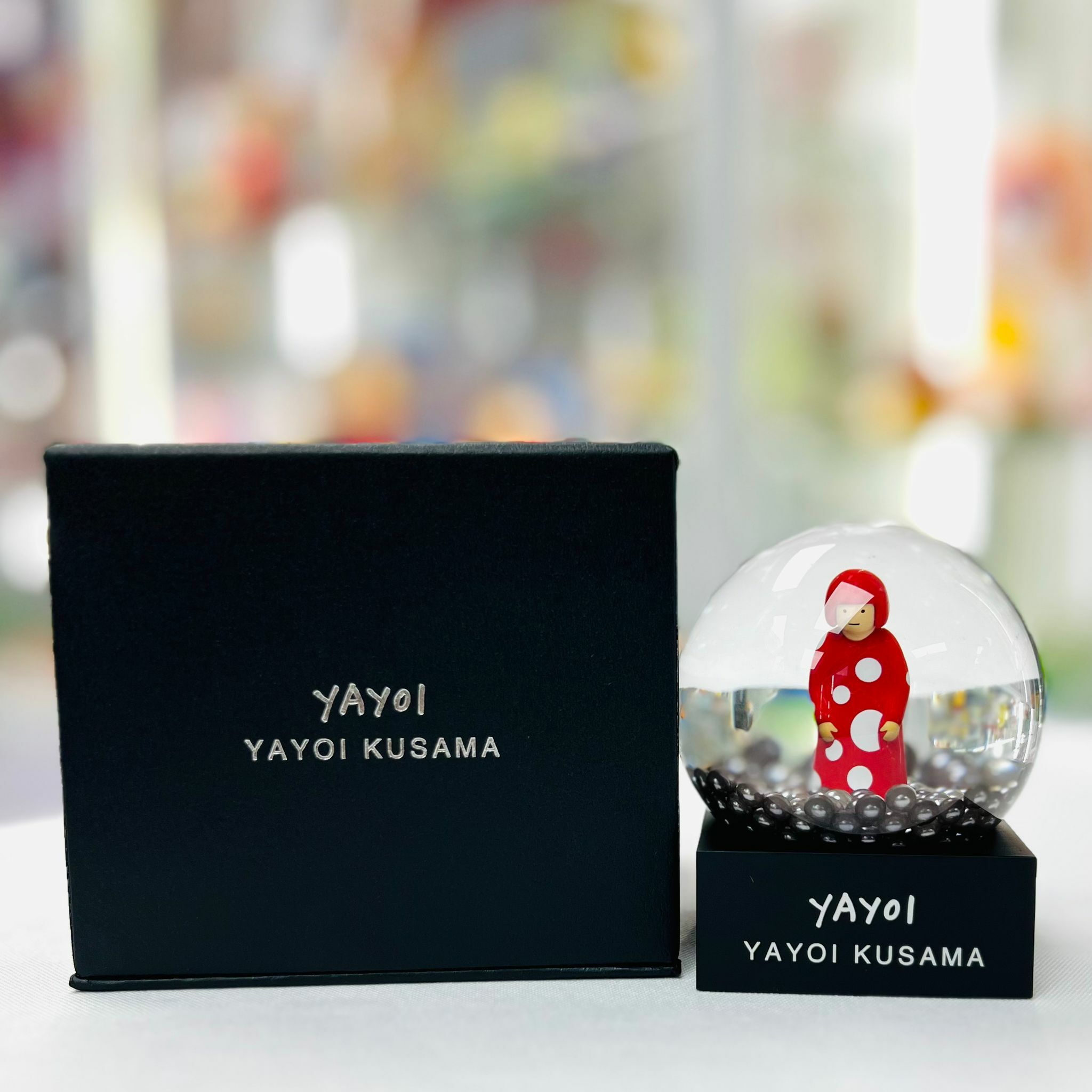 Yayoi Kusama Snow Globe - YAYOI