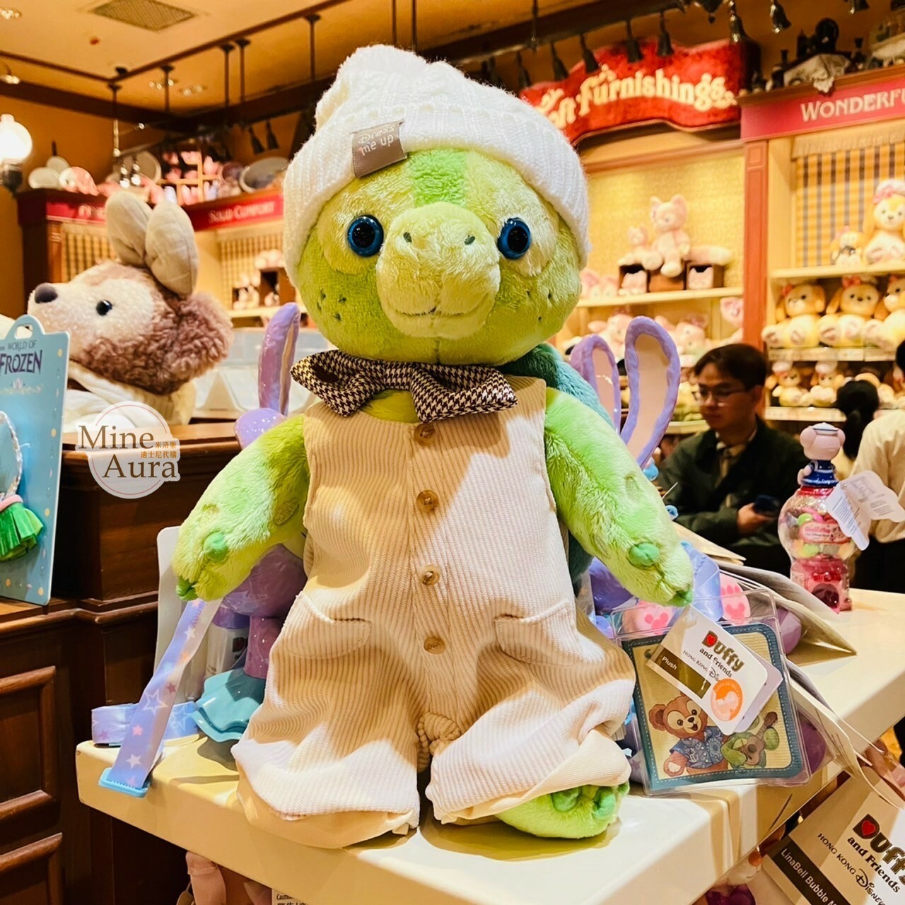 Dress me up 系列 達菲 Duffy 與好友們 S號娃娃 排釦連身褲 造型服裝 (無娃娃) -香港迪士尼樂園