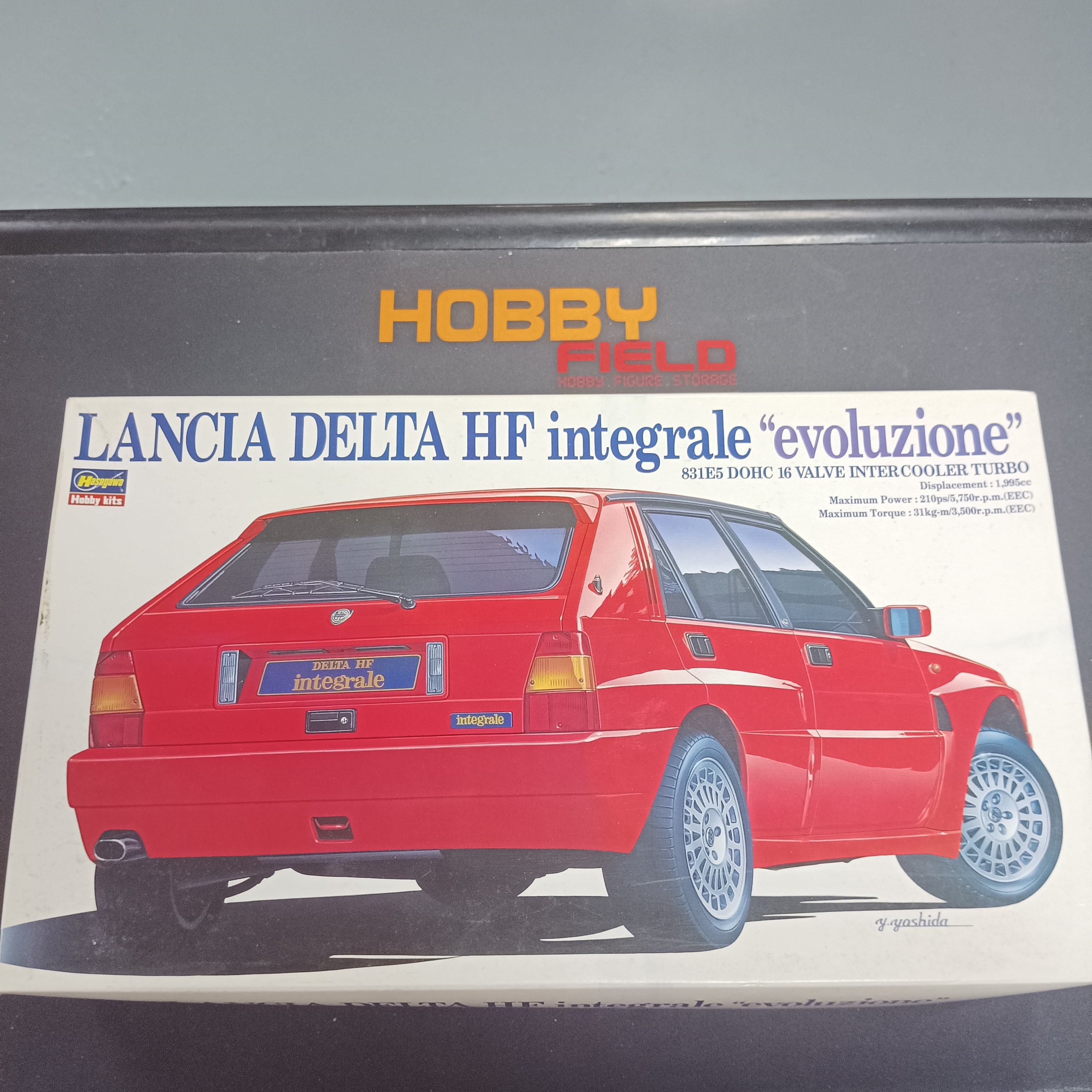 寄賣-其它-Hasegawa Lancia Delta HF integrale evo (CD-9  RED)