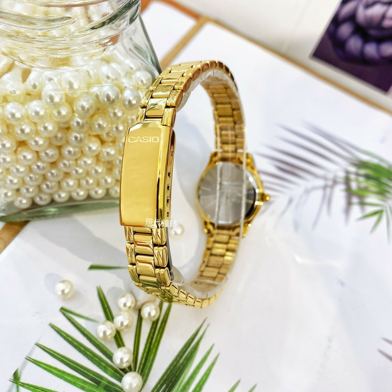 【CASIO 卡西歐】時尚精緻小巧淑女腕錶 LTP-1275G-9A 25mm 現代鐘錶