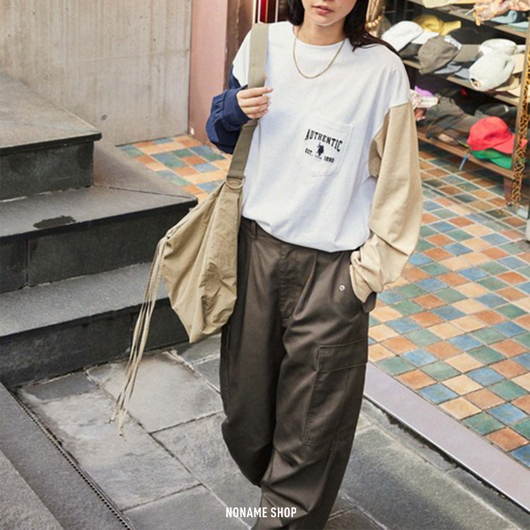 U.S. POLO ASSN. 刺繡 口袋 長T 十二色 (男/女款)