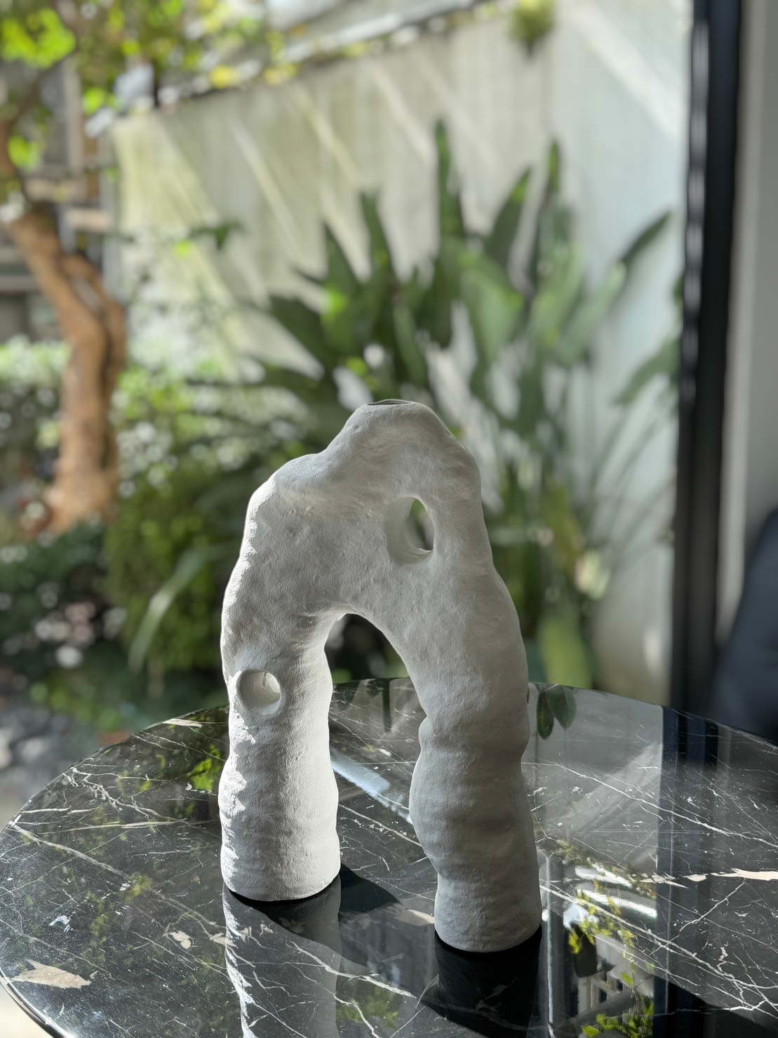 圓洞乳石擺飾 拱