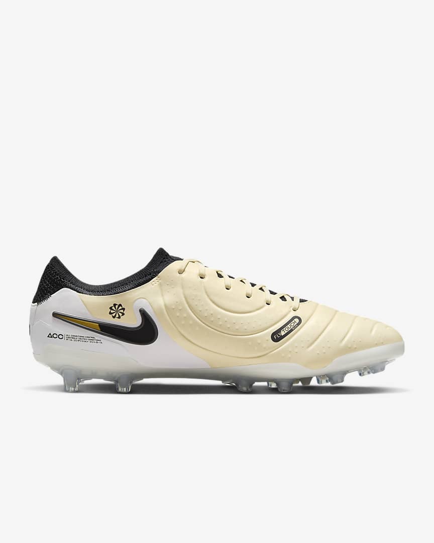 Nike Legend 10 Elite AG-PRO 淡黃色 草地/仿草足球鞋