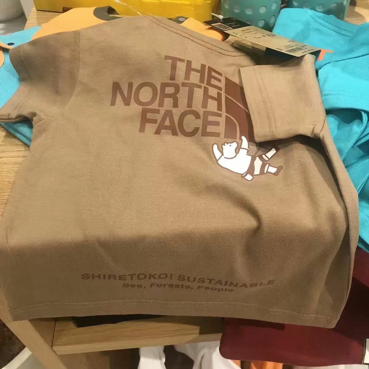 快閃團 TNF親子摔跤熊🐻短袖上衣/短褲