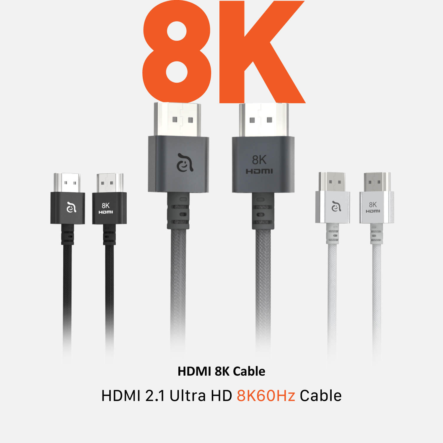 HDMI 8K Cable HDMI 2.1 Ultra HD 8K60Hz Cable