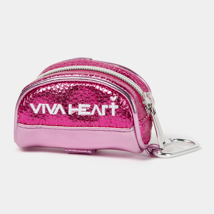 女士-金屬感皮革小球袋