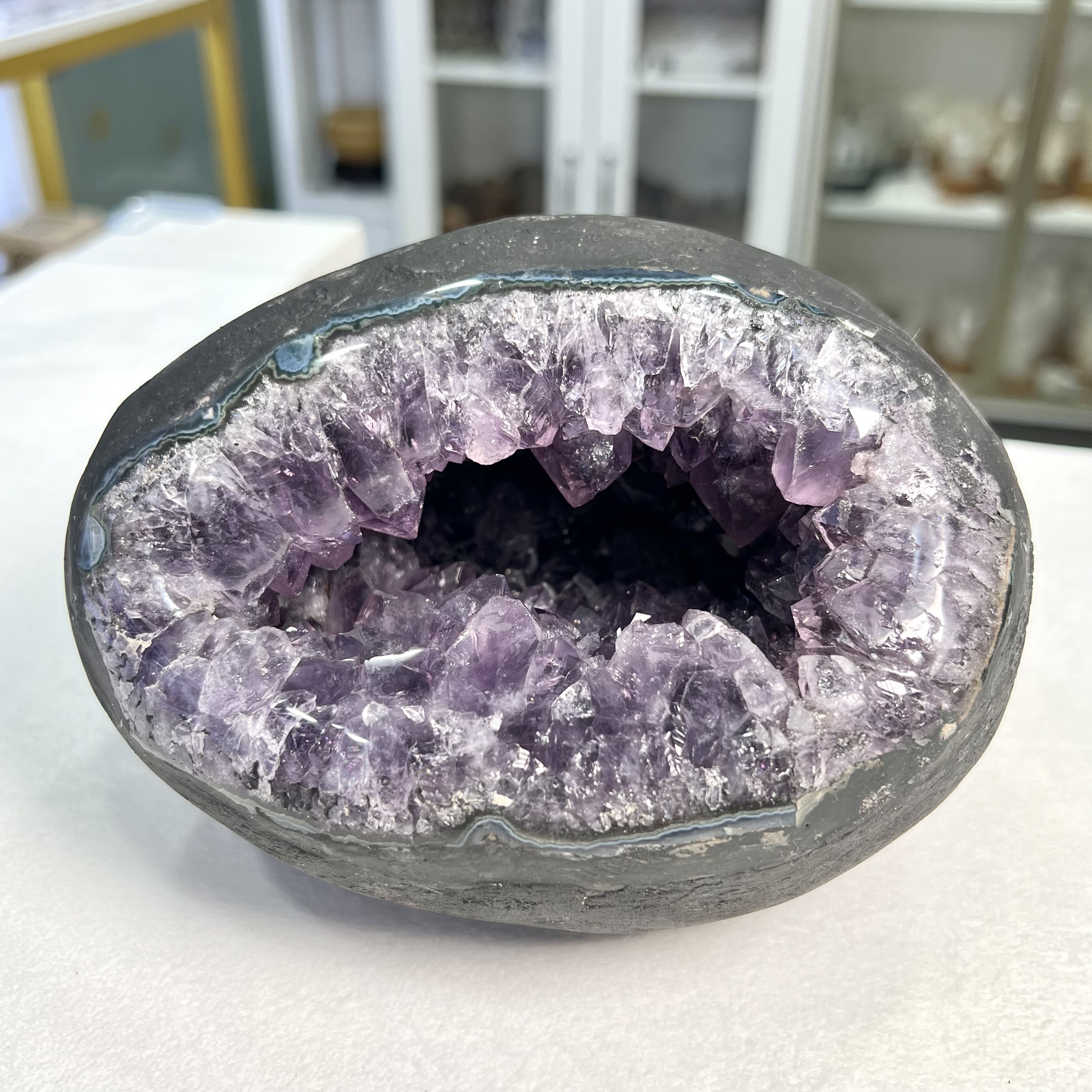 紫晶錢袋子 #H487