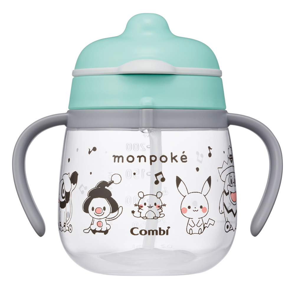 Monpoke X Combi - 比卡超奶樽 240ml (BB 4個月起適用)