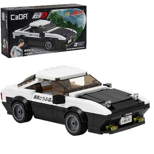 《 Cada咔搭 》頭文字D系列 1:24 豐田-AE86-trueno 籐原拓海