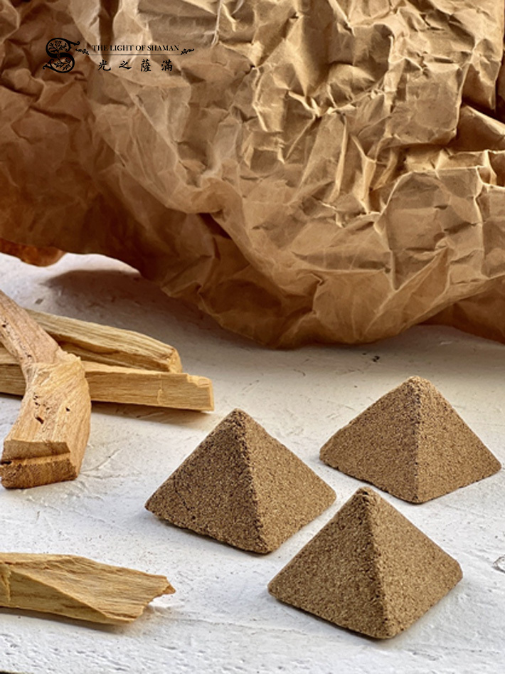 秘魯進口 印加聖木金字塔-光之薩滿