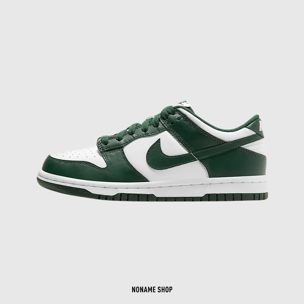 NIKE DUNK LOW GS TEAM GREEN 白綠 (GS/大童)
