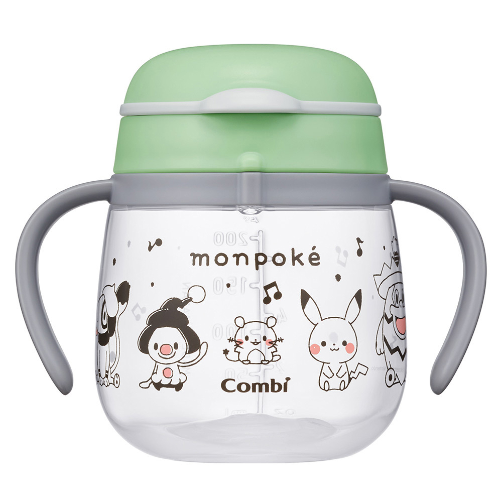 Monpoke X Combi - 比卡超 LakuMug First Cup 初學杯 240ml (BB 5個月起適用)