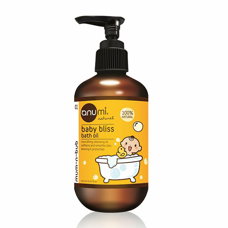 澳洲Anumi天然植萃系列-橄欖寶寶沐浴油